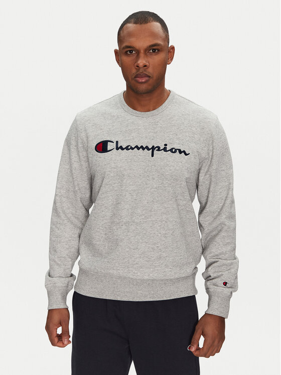 Champion Champion Mikina 220727 Šedá Slim Fit