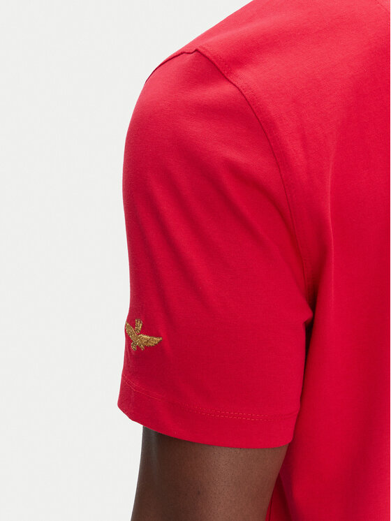 Aeronautica Militare Aeronautica Militare Футболка 251TS2410J592 Червоний Regular Fit