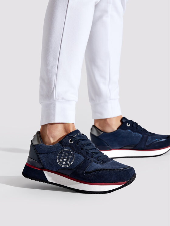 Tommy stud best sale city sneaker