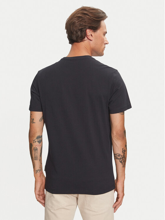 Napapijri Napapijri T-krekls Kasba NP0A4HQQ Melns Regular Fit