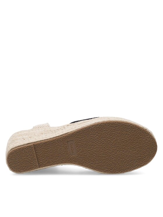 DeeZee DeeZee Espadryle WS2509-001 Czarny