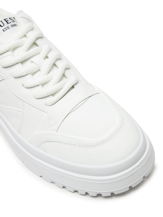 Guess Guess Sneakersy Palermo Low FMFPLO ELE13 Biela