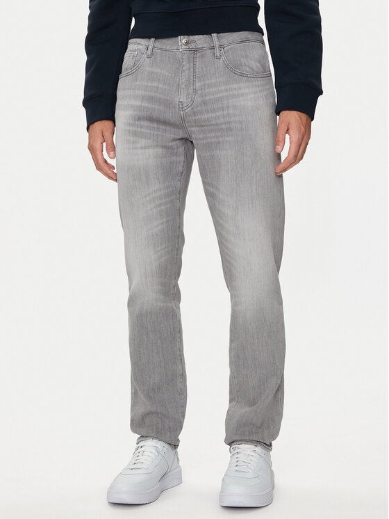Armani Exchange Džínsy 6DZJ13 Z3TTZ 0903 Sivá Slim Fit