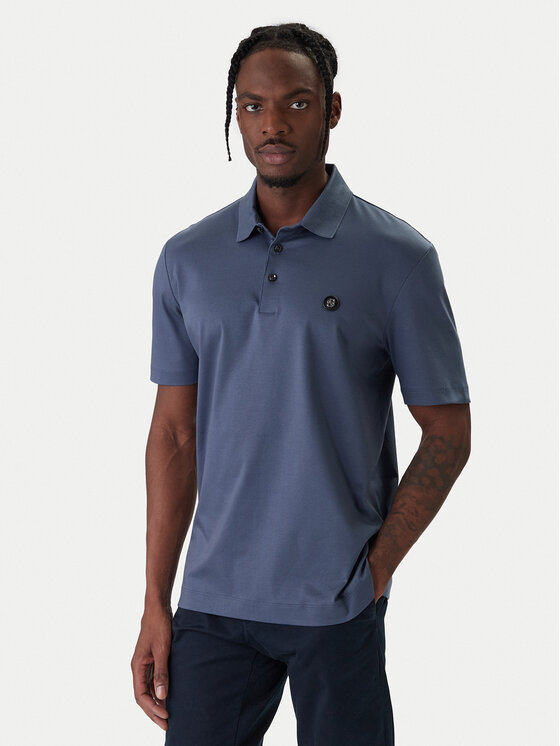 BOSS BOSS Polo Parris 50555829 Niebieski Regular Fit