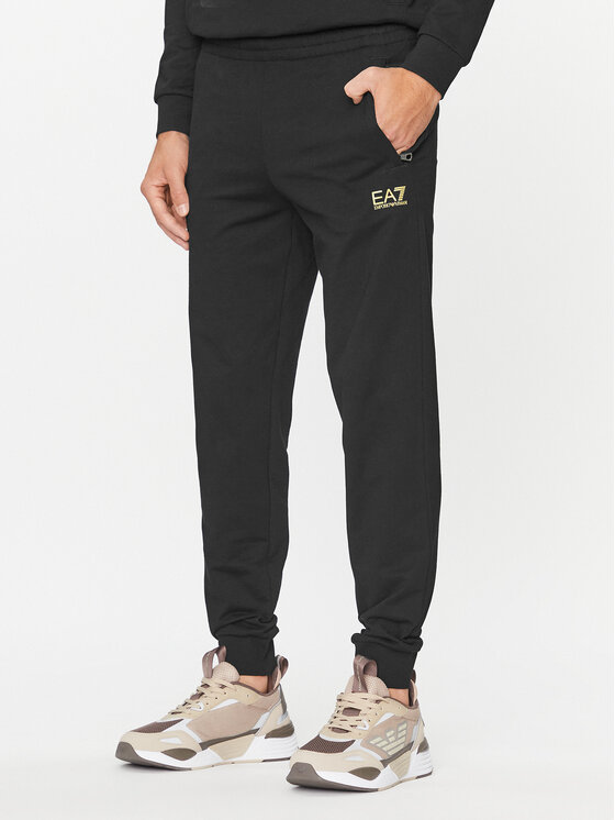 EA7 Emporio Armani EA7 Emporio Armani Анцуг 8NPV81 PJ05Z 0208 Черен Regular Fit