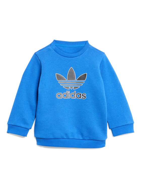 adidas adidas Trenerka Trefoil JY0136 Plava Regular Fit