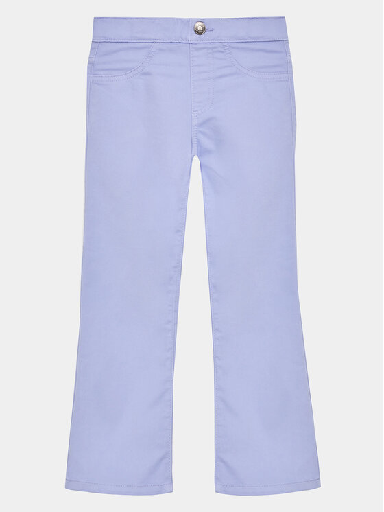 United Colors Of Benetton United Colors Of Benetton Auduma bikses 4AU0CE020 Violets Flare Fit