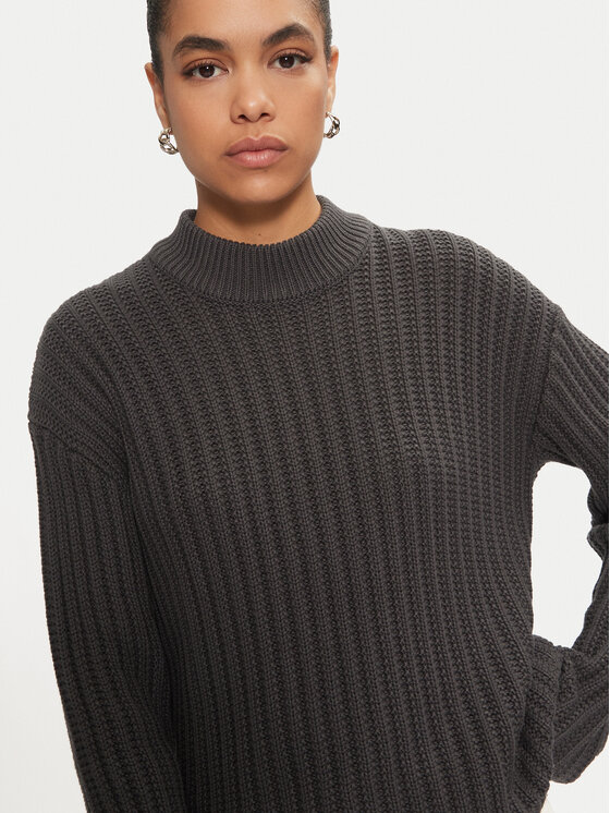 Kaffe Kaffe Sweter Bess 10509097 Czarny Loose Fit