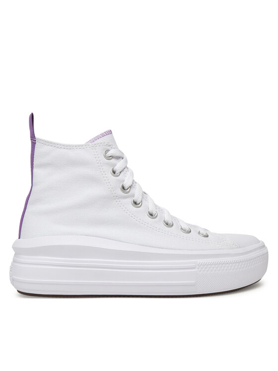 Converse Plátenky CHUCK TAYLOR ALL STAR MOVE PLATFORM A03667C Biela