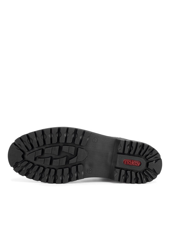 Rieker Rieker Schnürschuhe F3600-00 Schwarz