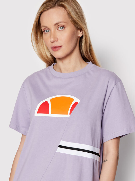 Ellesse Ellesse T-Shirt Albi SGM11010 Fioletowy Oversize