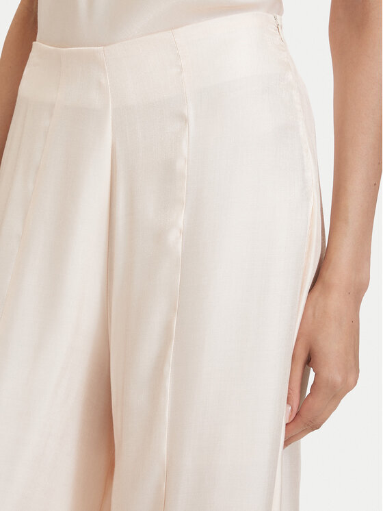 Maryley Maryley Pantaloni di tessuto 26EB520/31SA Beige chiaro Regular Fit