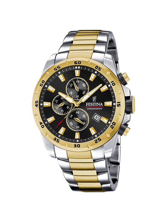 Festina Festina Zegarek F20562-4 Srebrny