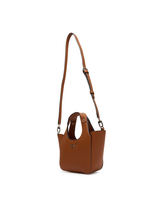 Guess Guess Дамска чанта Calista Mini HWBG73 34750 Кафяв