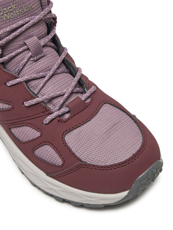 Jack Wolfskin Jack Wolfskin Trekking čevlji Woodland 2 Texapore Mid K 4059831 Vijolična
