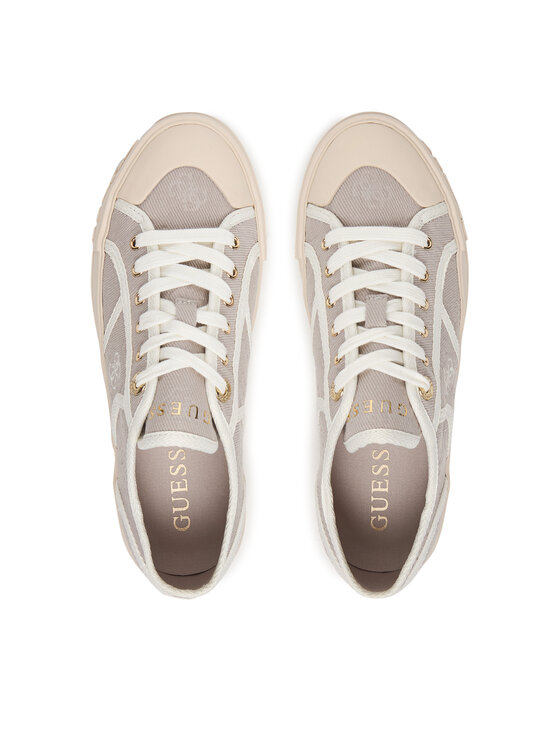 Guess Guess Кецове FLPISS FAL12 Бежов