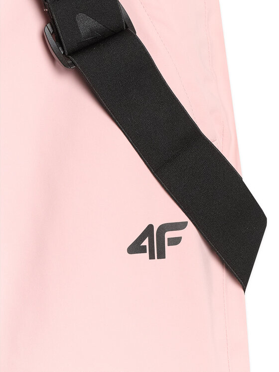 4F 4F Spodnie narciarskie SKIWEAR Różowy jasny Regular Fit