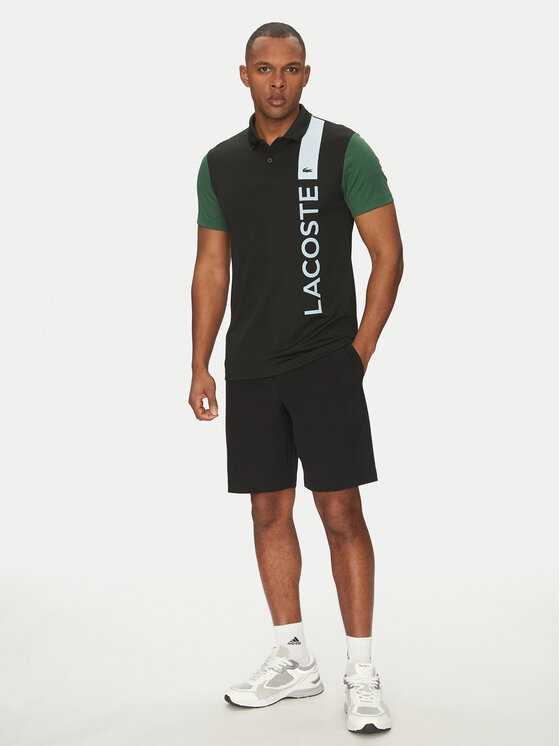 Lacoste Lacoste Polo marškinėliai DH8940 Juoda Regular Fit