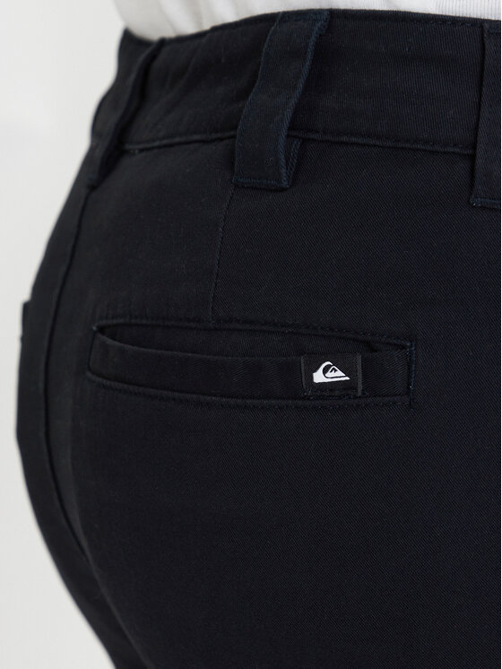 Quiksilver Quiksilver Szorty materiałowe Union Straight 20" EQYWS03916 Czarny Regular Fit