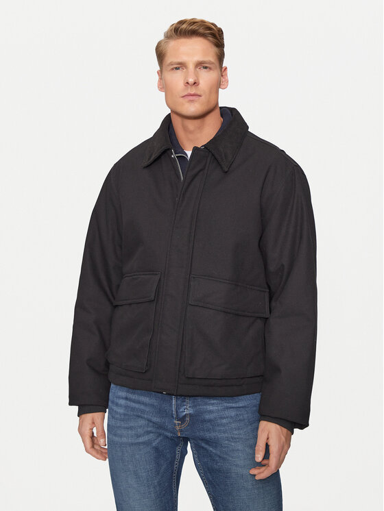 Jack & Jones Jack & Jones Geacă Brooklyn 12261818 Negru Regular Fit