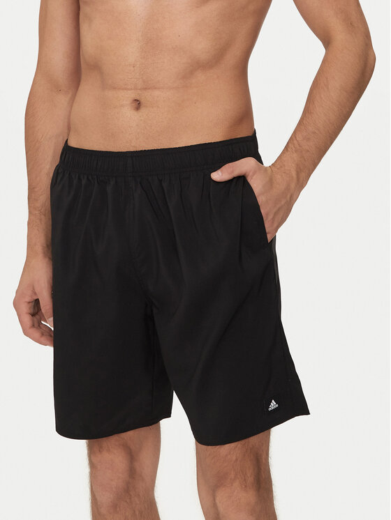 adidas Plavecké šortky Solid CLX Classic IA5379 Čierna Regular Fit