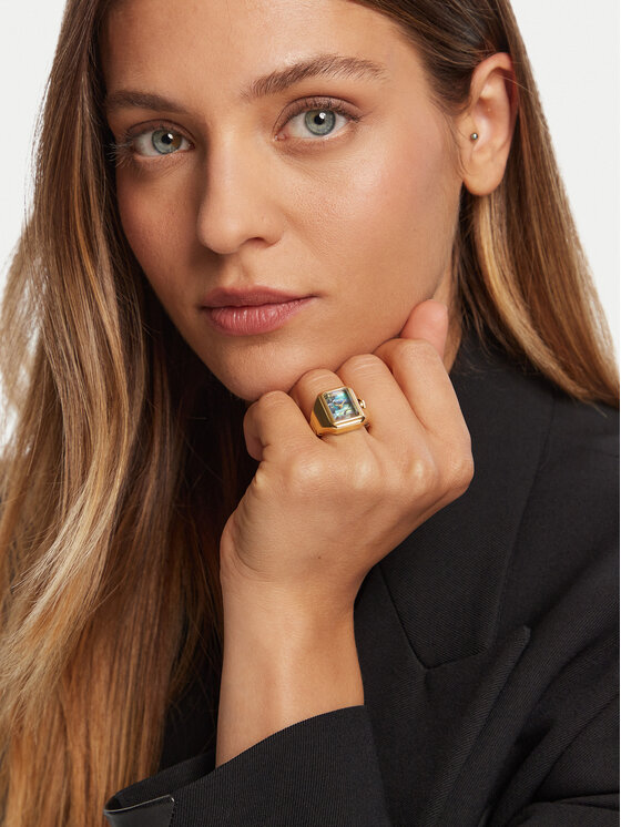 Fossil Fossil Käekell Raquel Watch Ring ES5411 Kuldne