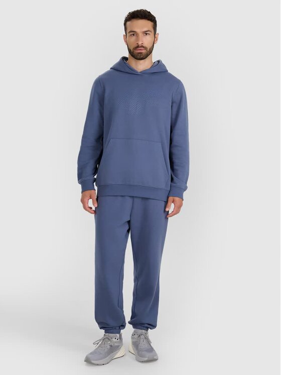 4F 4F Felpa 4FWMM00TSWSM1766-32S Blu Regular Fit