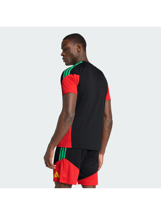 adidas adidas Koszulka techniczna Jamaica 26 x Bob Marley Tiro Training Jersey Czarny Slim Fit