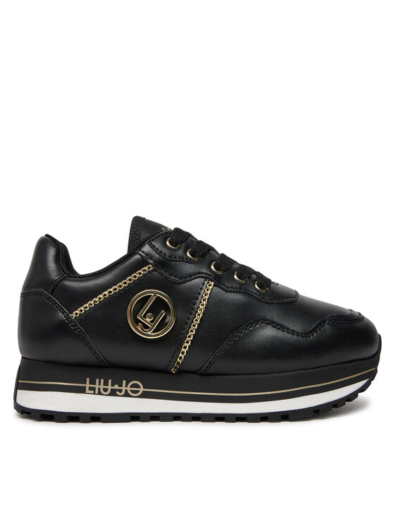 Liu Jo Sneakersy Maxi Wonder 810 4F4307 EX014 S Čierna