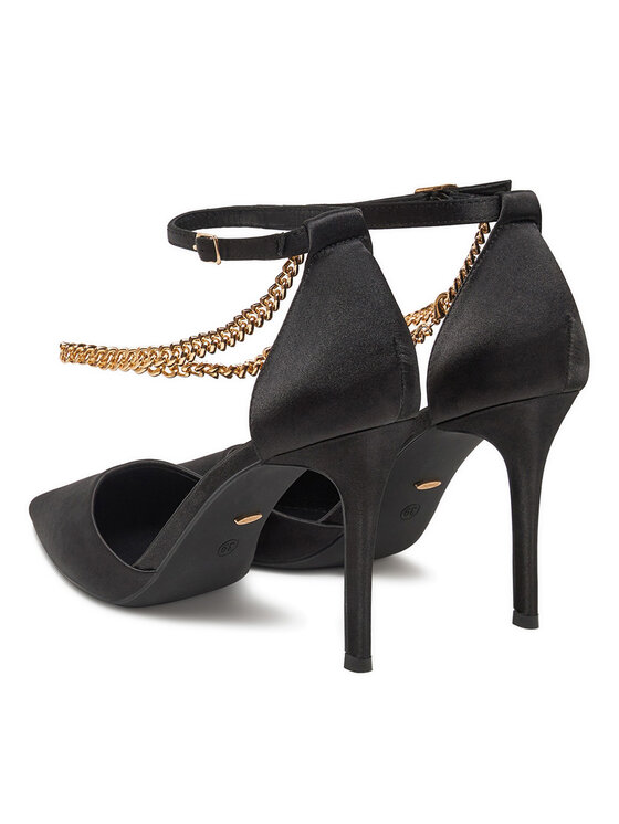 DeeZee DeeZee Pantofi cu toc subțire BG-0228-3 Negru