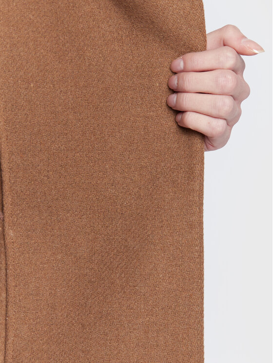 Sisley Sisley Kevad-sügis mantel 2RKJLN01P Pruun Regular Fit