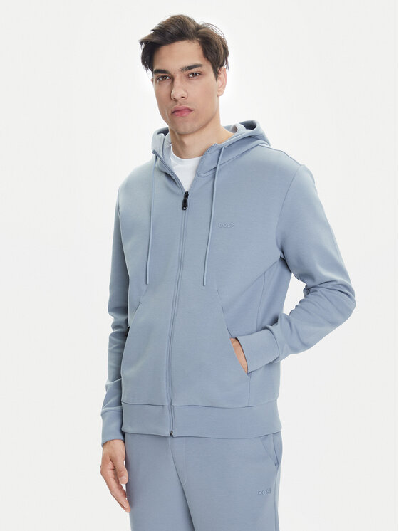 BOSS BOSS Mikina Saggy 50506161 Šedá Regular Fit