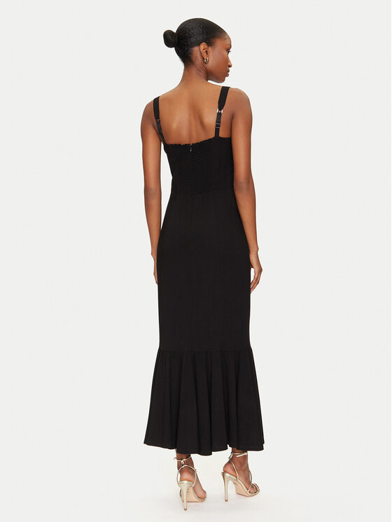 Guess Guess Abito da cocktail W5GK20 WH4S2 Nero Slim Fit