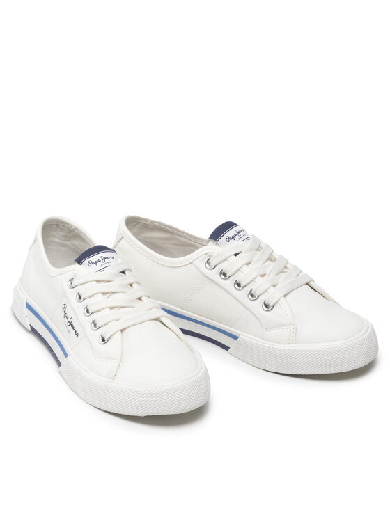 Pepe Jeans Pepe Jeans Tenisice Brady Boy Basic PBS30527 Bijela