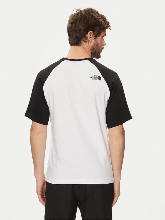 The North Face The North Face T-Shirt Easy NF0A87N7 Biały Regular Fit