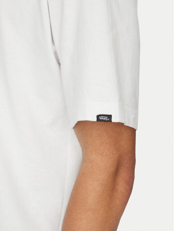 Vans Vans T-Shirt Left Chest II VN000P1P Bílá Loose Fit