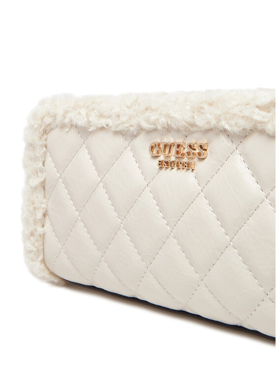 Guess Guess Ročna torba Cristi Mini HWTG81 39720 Écru