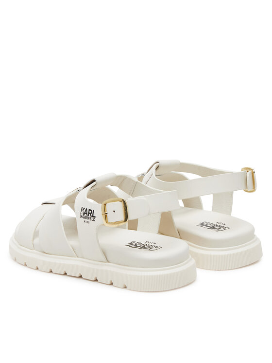 Karl Lagerfeld Kids Karl Lagerfeld Kids Sandali Z30372 M Écru