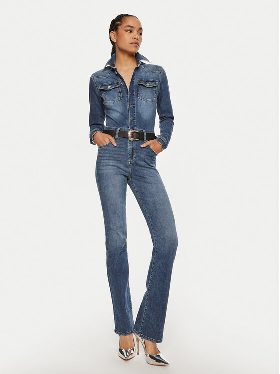 Liu Jo Liu Jo Гащеризон UF4093 D4615 78755 Син Slim Fit