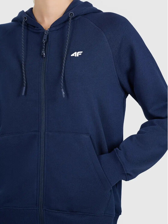 4F 4F Bluza TSWSF2535-31-XS Granatowy Active Fit