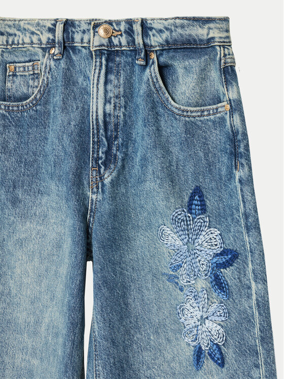Guess Guess Jeans hlače J5RA07 D45E0 Modra Regular Fit