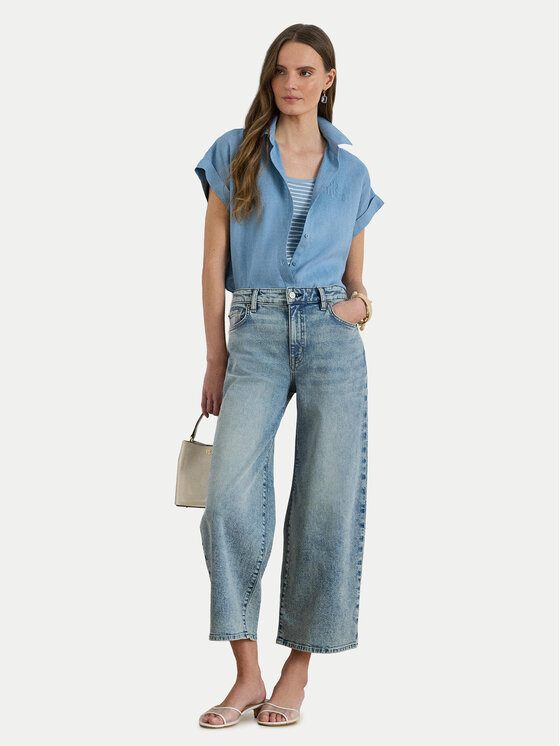 LAUREN RALPH LAUREN LAUREN RALPH LAUREN Hemd 200874259011 Himmelblau Relaxed Fit