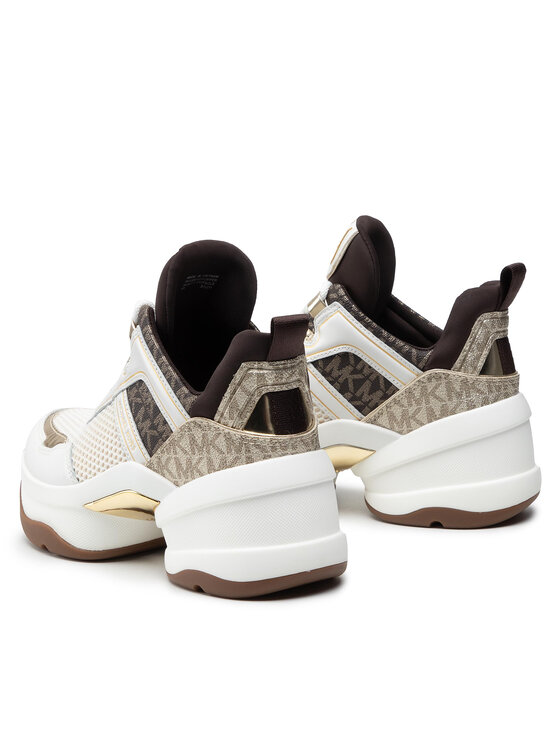 MICHAEL Michael Kors Michael Kors Sneakersy Olympia Trainer 43R2OLFS1M Biały