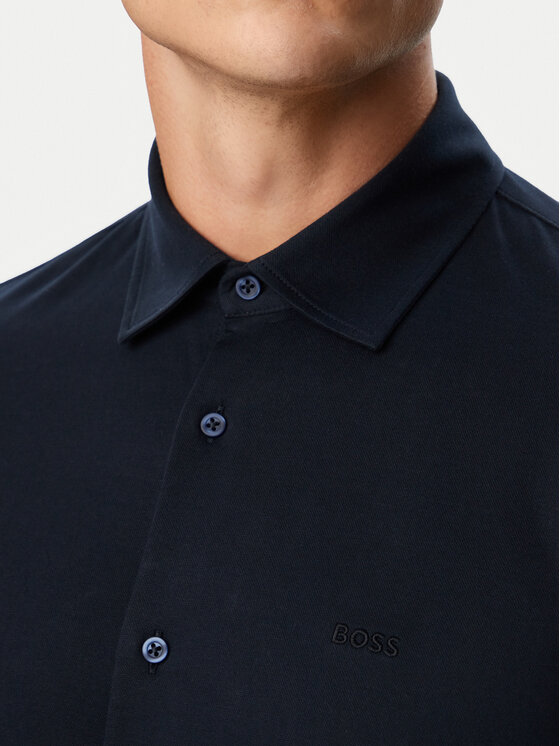 BOSS BOSS Särk Mysoft 50519748 Tumesinine Regular Fit