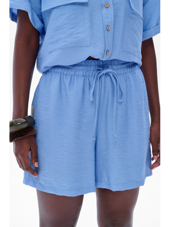 blue shadow blue shadow Szorty Tassel Niebieski Regular Fit