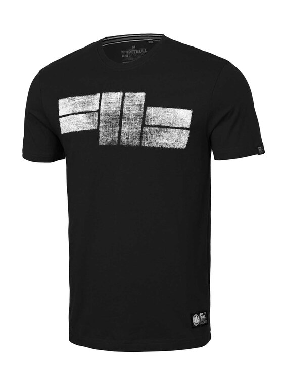 Pit Bull T-Shirt 219003.9000.L Czarny Regular Fit | Modivo.pl