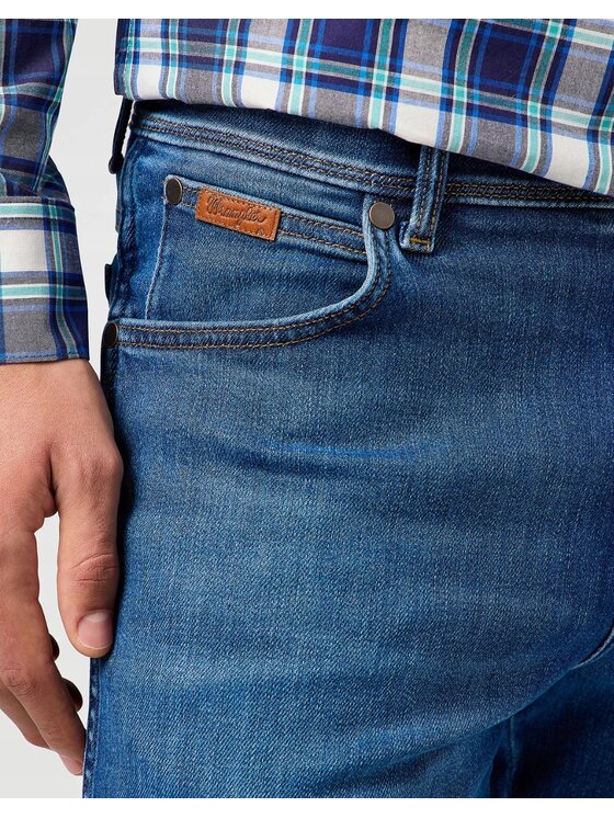 Wrangler Wrangler Jeansy Texas 821 Niebieski Straight Fit