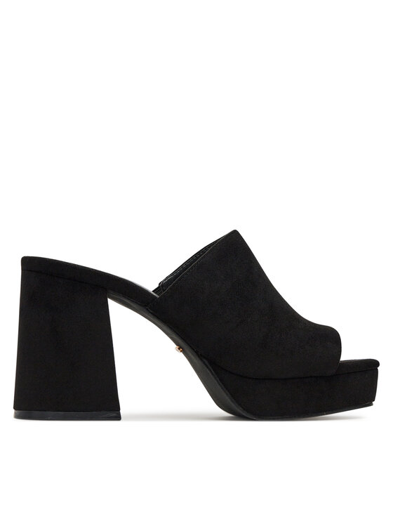 DeeZee Damskie Klapki, rozmiar 40, Czarne, KK5606-1