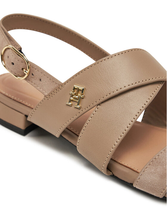 Tommy Hilfiger Tommy Hilfiger Босоніжки FW0FW08507 Бежевий