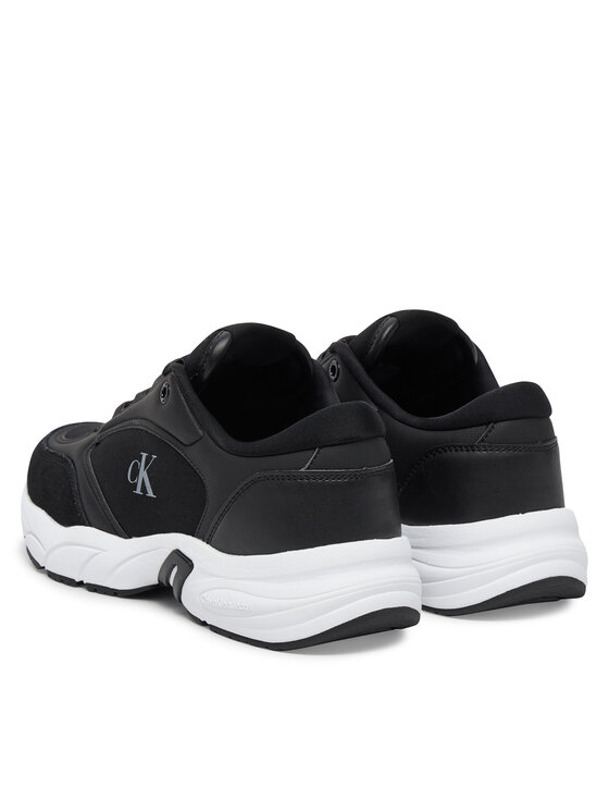 Calvin Klein Jeans Calvin Klein Jeans Tenisice Retro Tennis Mg Mix YW0YW01743 Crna